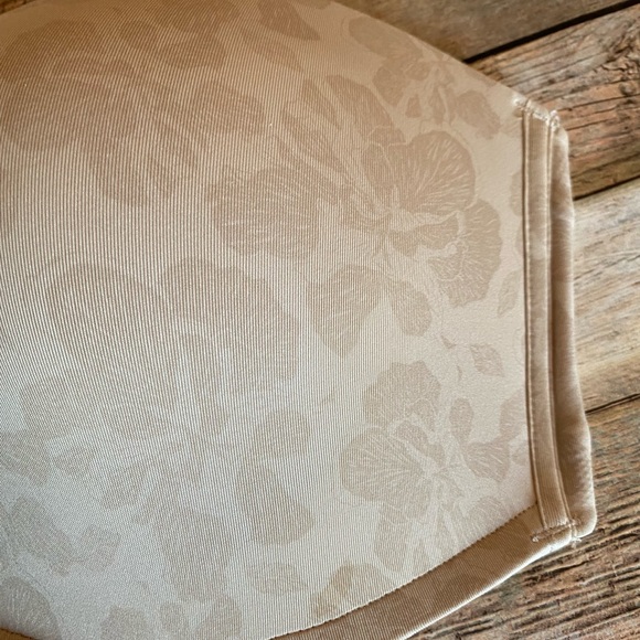 Delimira Tan Jacquard Strapless Bra Plus Size 38D EUC - Picture 4 of 11